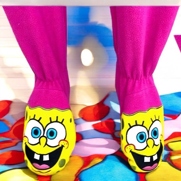 Nickelodeon SpongeBob SquarePants Micro Fleece PJs - Picture 5 of 16